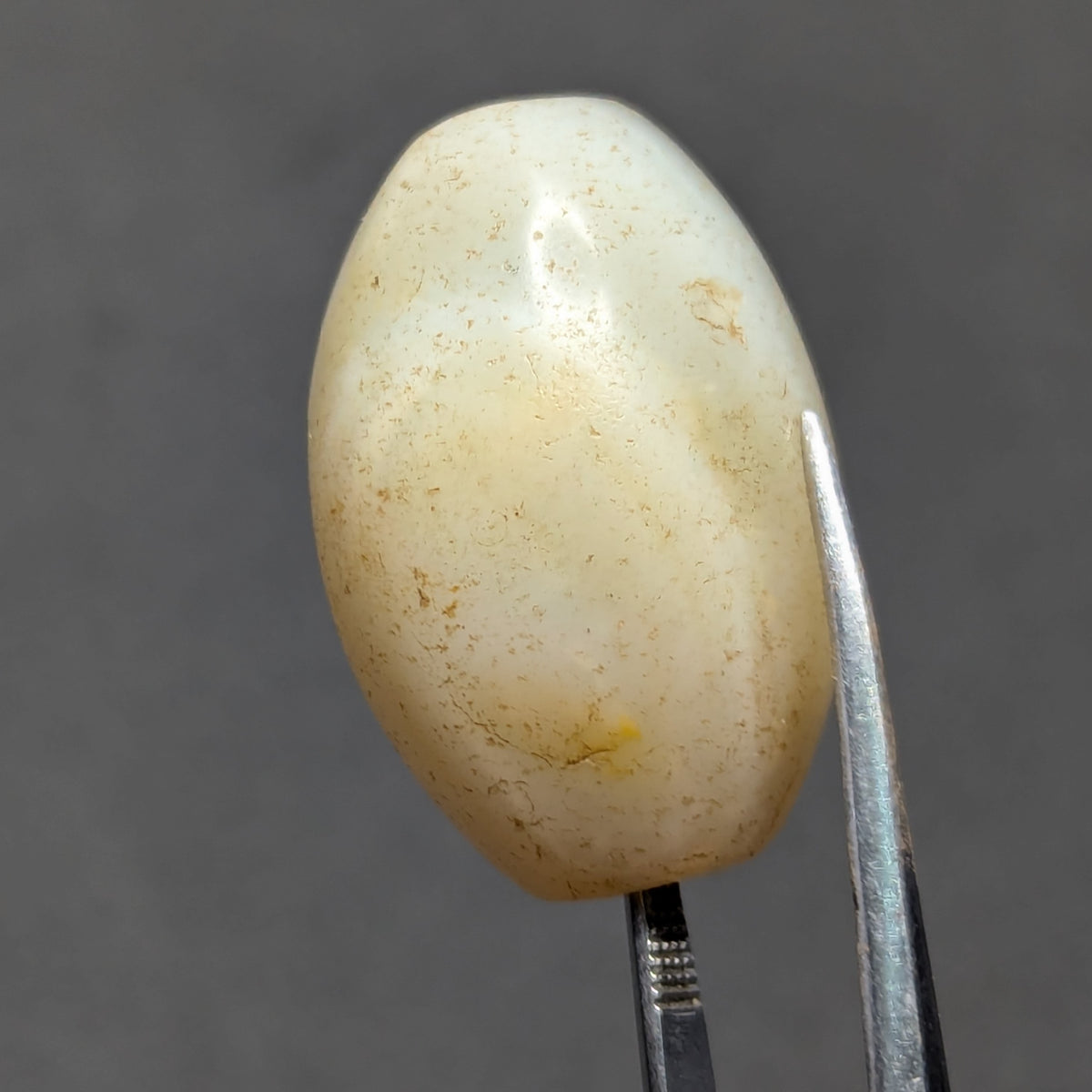 Amulette Vintage Perlée en Agate du Moyen-Orient Yéménite