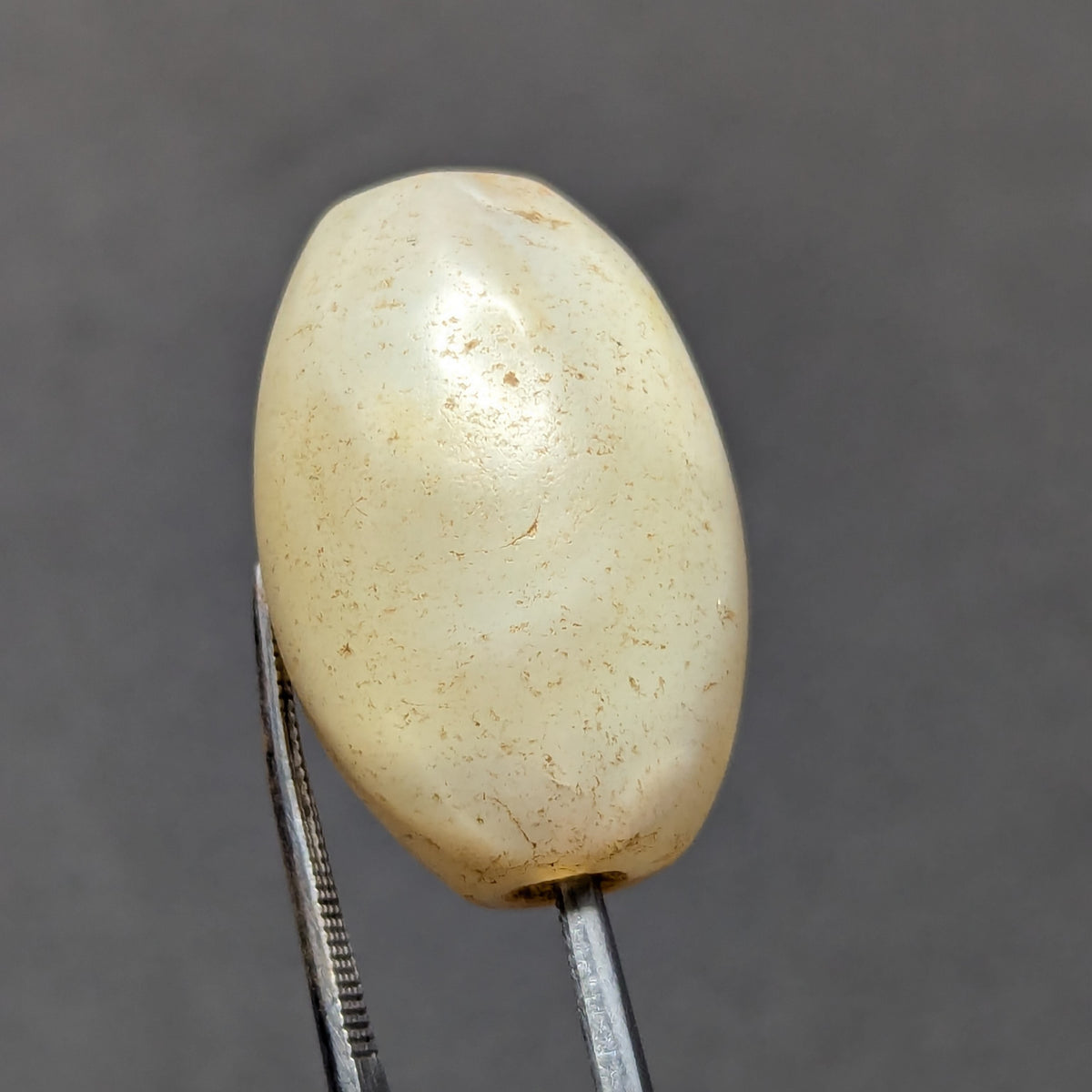 Amulette Vintage Perlée en Agate du Moyen-Orient Yéménite