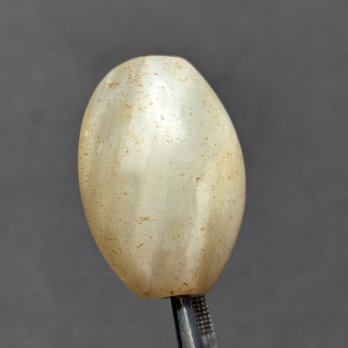 Amulette Vintage Perlée en Agate du Moyen-Orient Yéménite