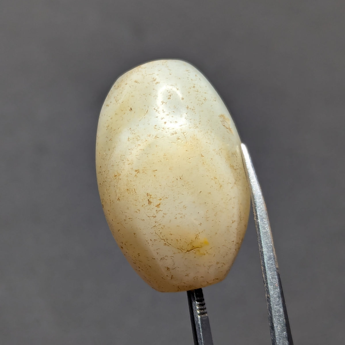 Amulette Vintage Perlée en Agate du Moyen-Orient Yéménite