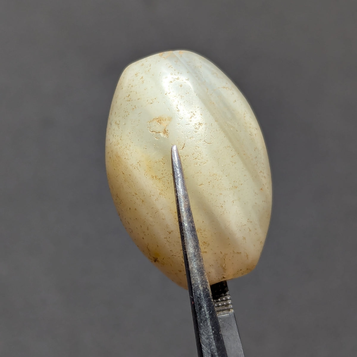 Amulette Vintage Perlée en Agate du Moyen-Orient Yéménite