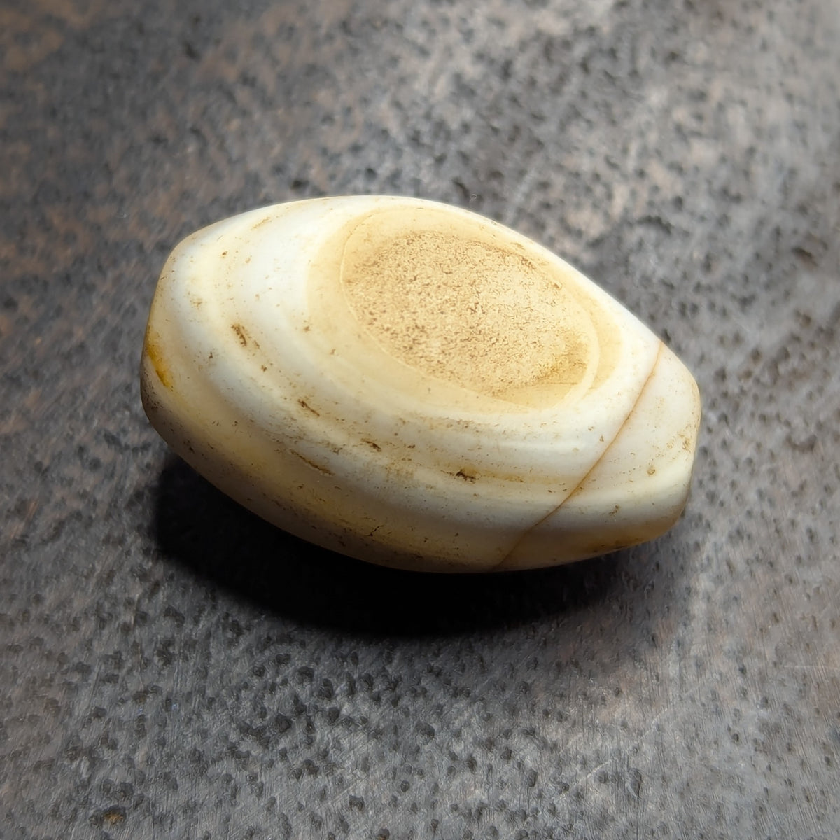 Antique Style African Natural Eye Vintage Agate Bead