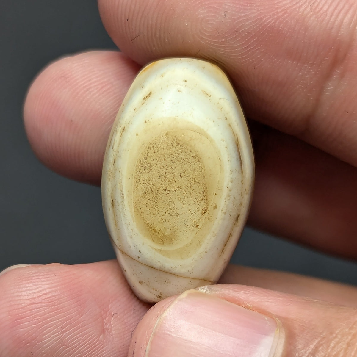 Antique Style African Natural Eye Vintage Agate Bead