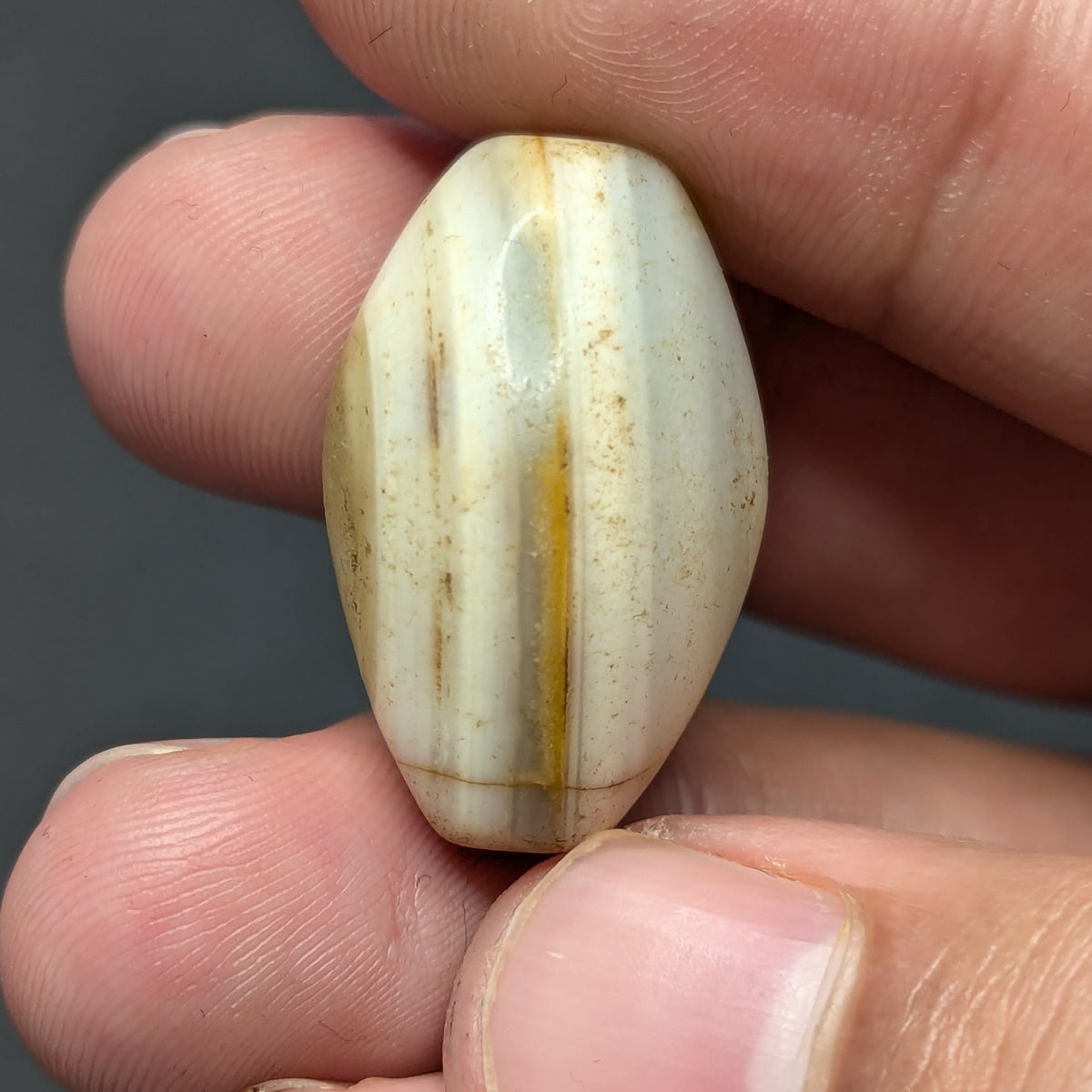 Antique Style African Natural Eye Vintage Agate Bead