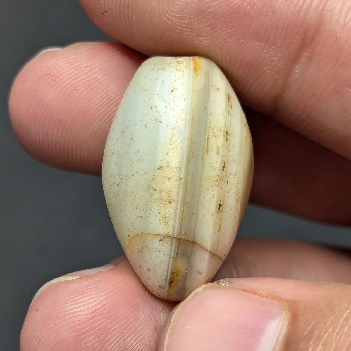 Antique Style African Natural Eye Vintage Agate Bead