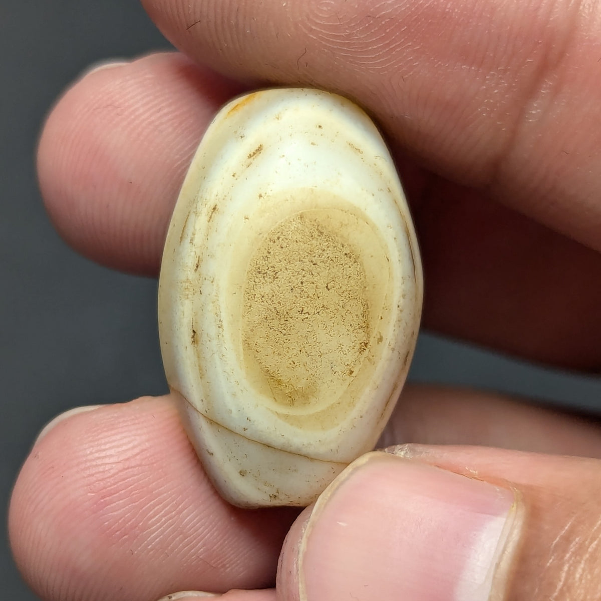 Antique Style African Natural Eye Vintage Agate Bead