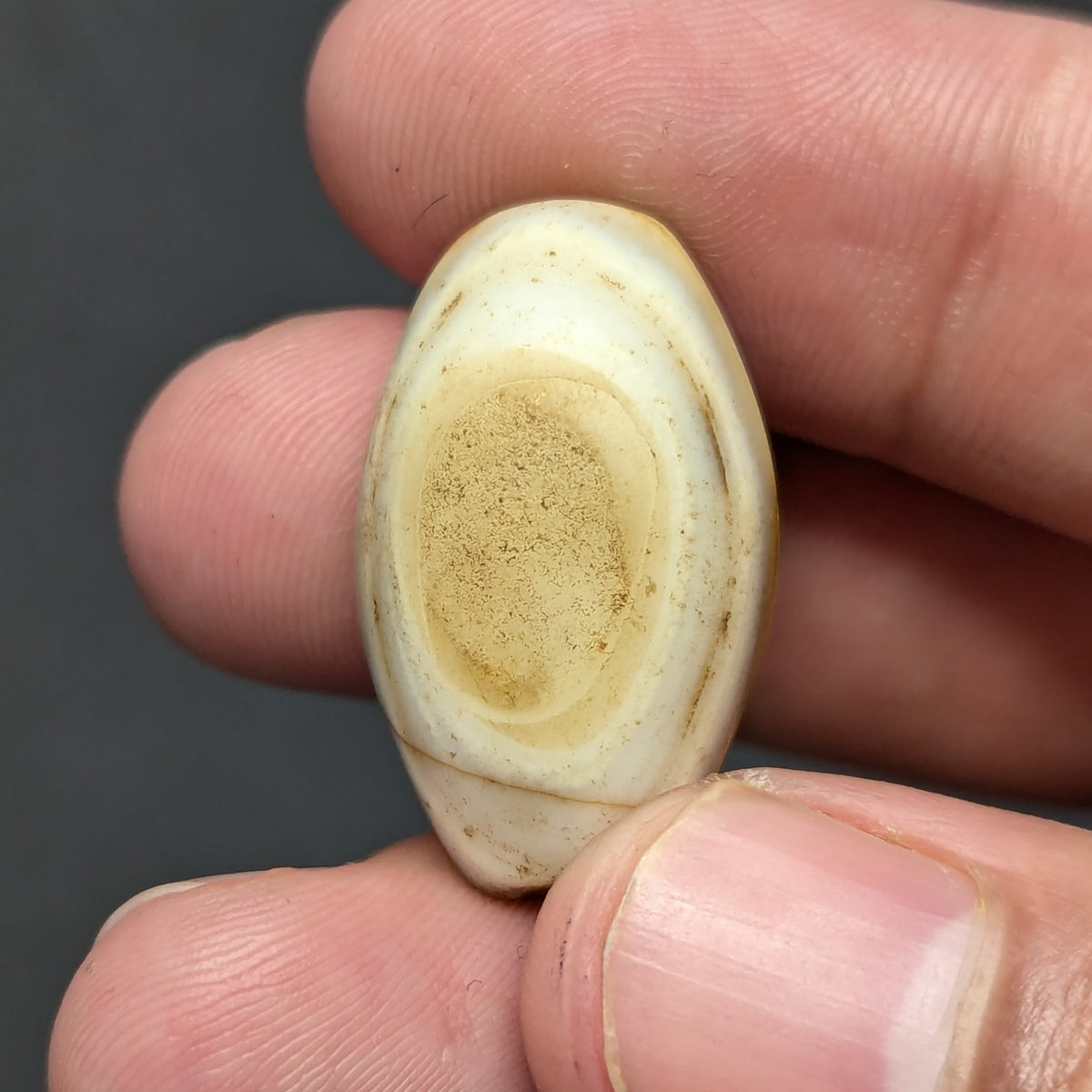 Antique Style African Natural Eye Vintage Agate Bead