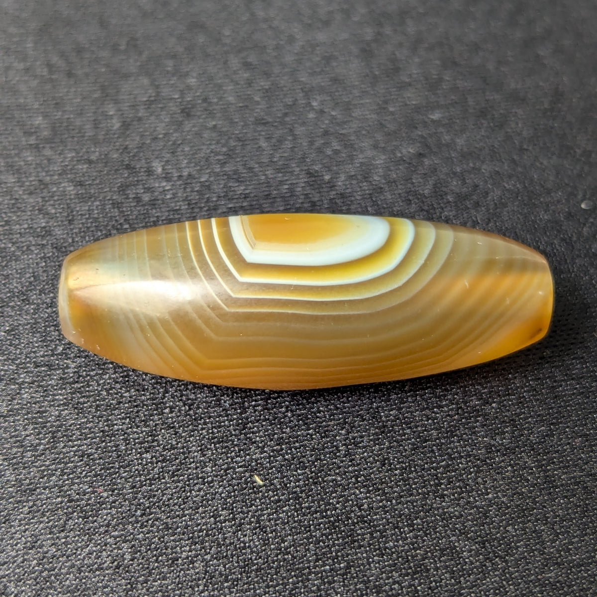 Vintage MiddleEastern Natural Eyes Yemeni Agate Bead