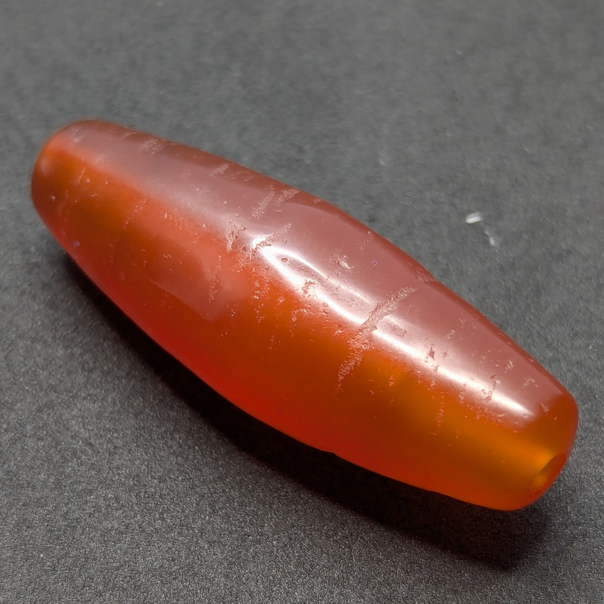 Himalayan Red Carnelian Vintage Agate Bead Amulet