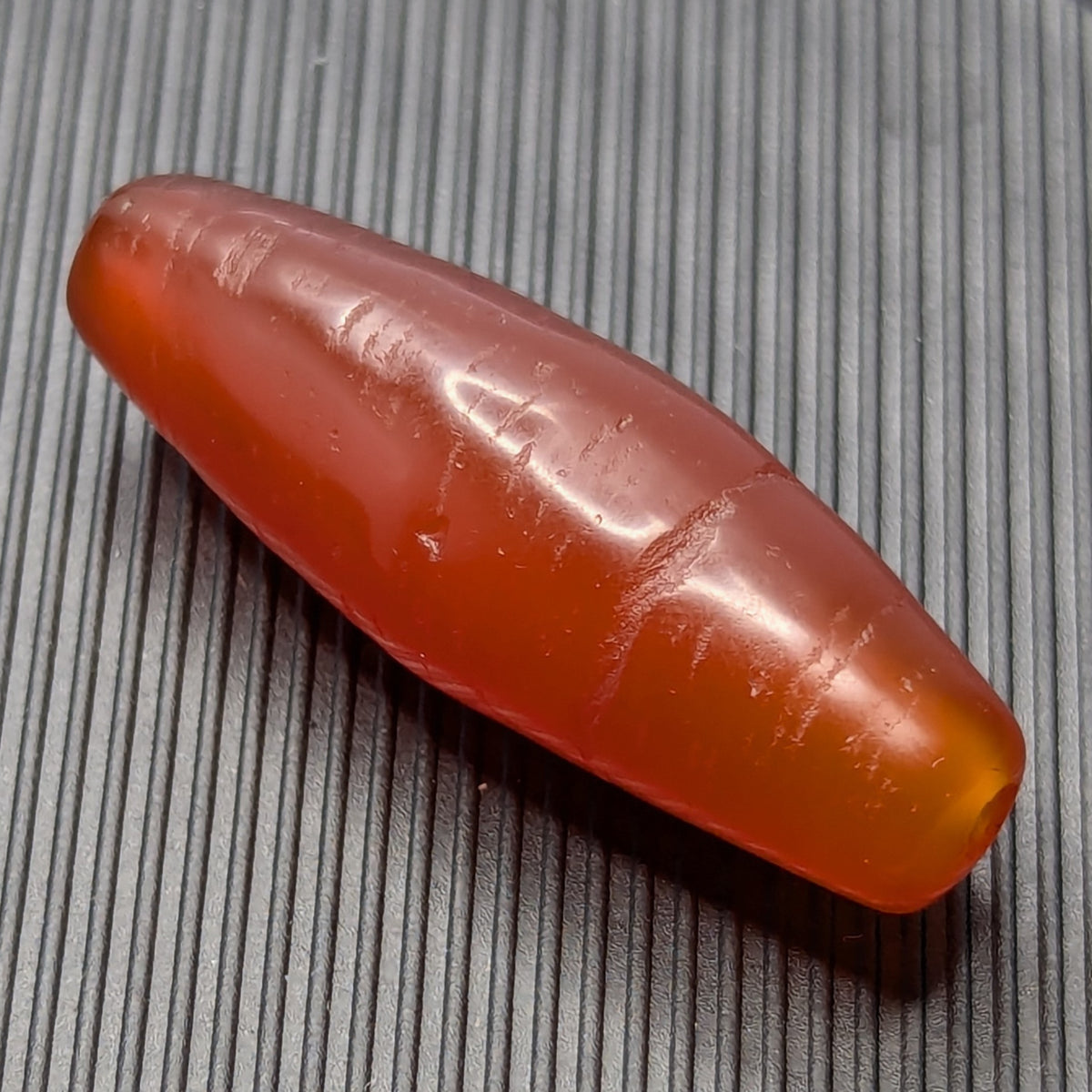 Himalayan Red Carnelian Vintage Agate Bead Amulet