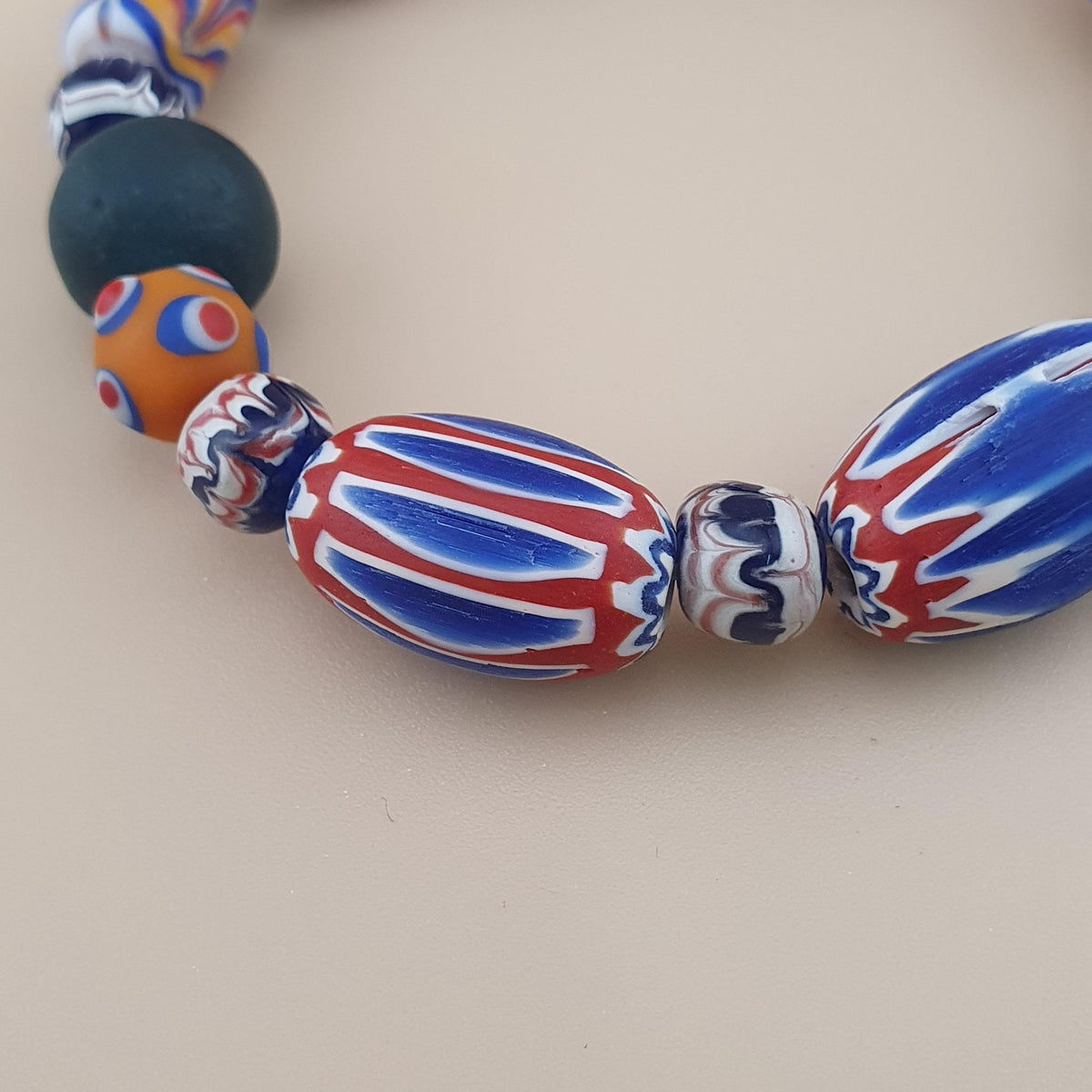 Armband aus Glasperlen im Vintage-Stil aus Venedig