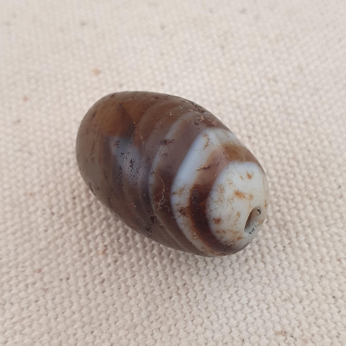 Vintage Natur Auge Suliemani Achat Perlen Amulett