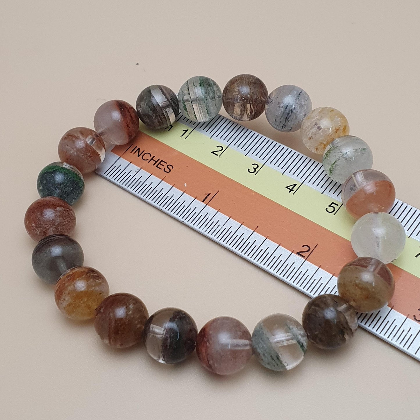 Garten-Klarquarz-Perlenarmband Elegantes Kristall-Design