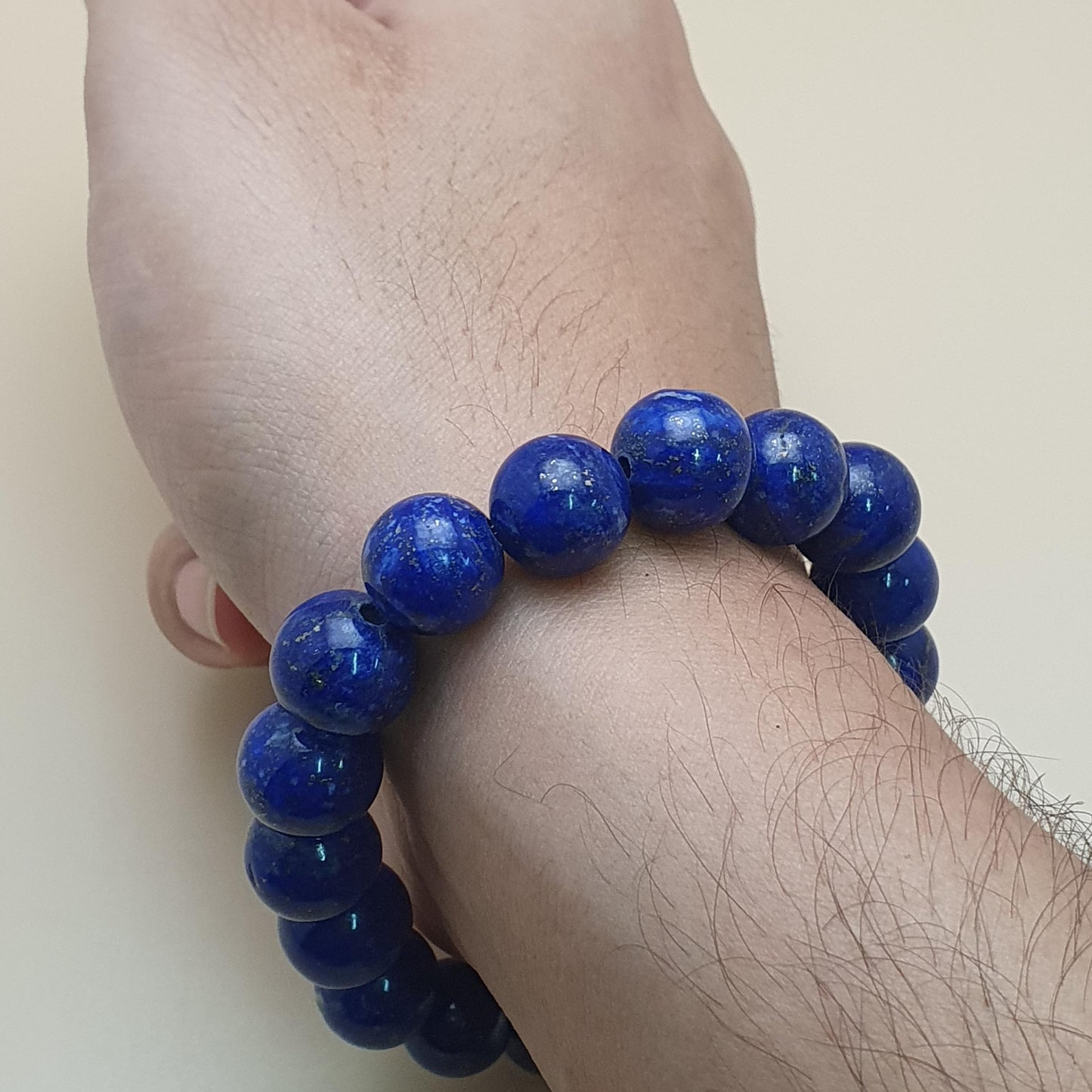 Lapislazuli Edelstein Perlen Armband
