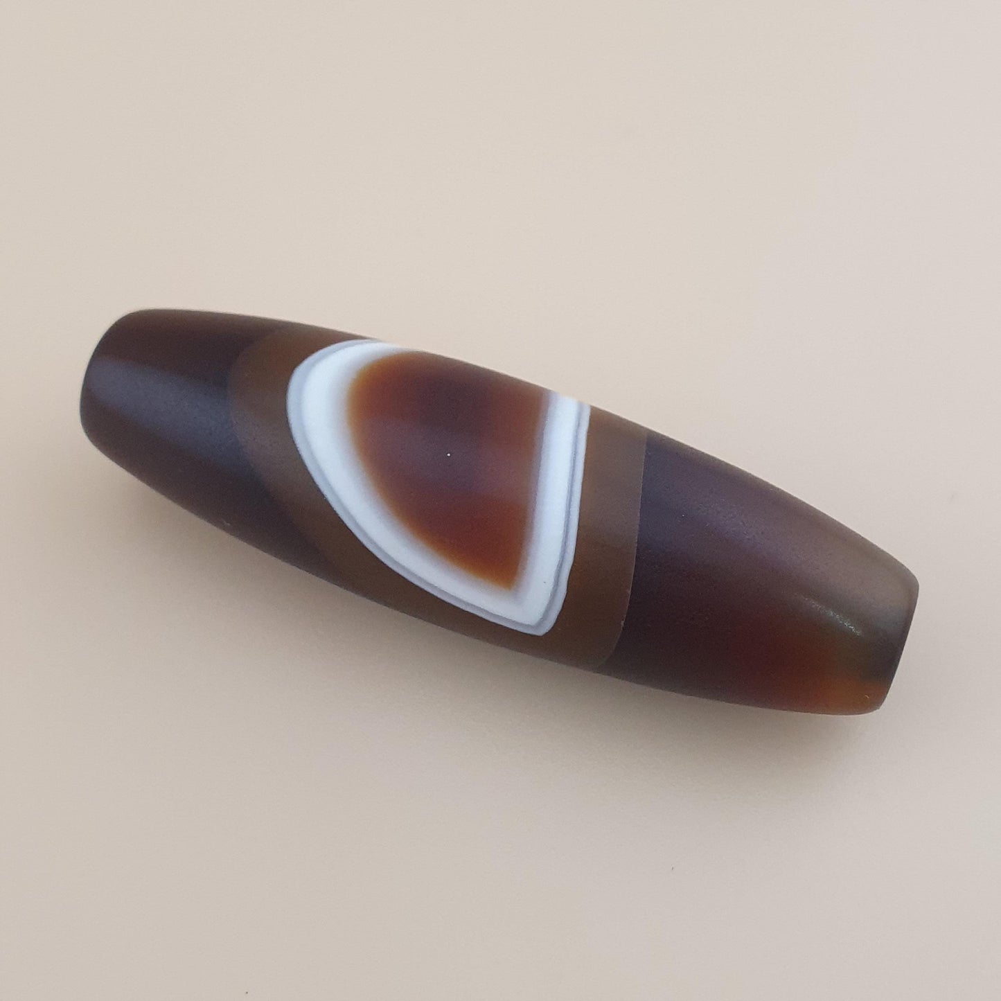 Vintage Natural Yemeni Suliemani Agate Bead Amulet