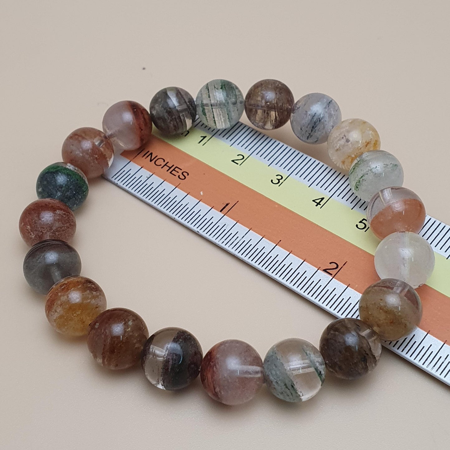 Garten-Klarquarz-Perlenarmband Elegantes Kristall-Design