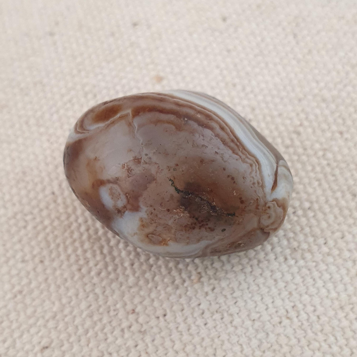 Natur Suliemani Augen Achate Perle Amulett Vintage